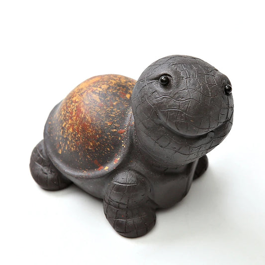 yuntasty yixing purple clay tea pets tortoise cute zisha teapets tea accessories