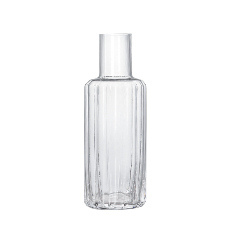 Household Glass Set Large Capacity Juice Drink Good-looking Nordic Style Creative Petals Water Pitcher