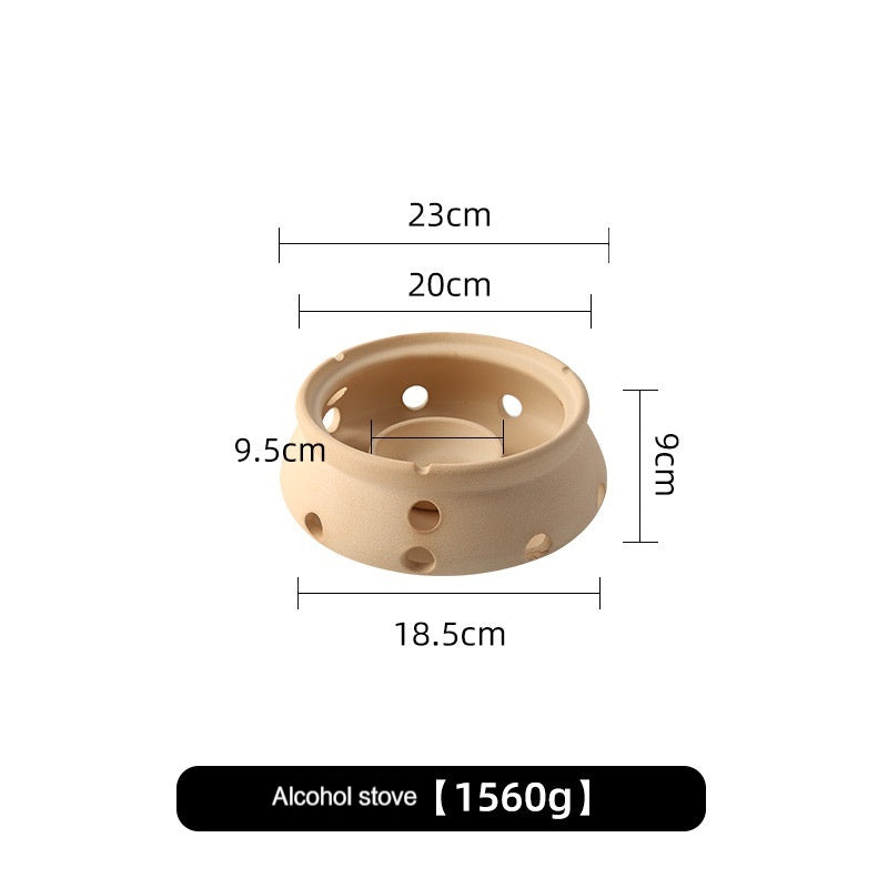 Casserole, Stew Pot, Soup Household Gas Stove Dedicated Old-Fashioned Traditional Rough Clay Clay Pot, Charcoal Stove