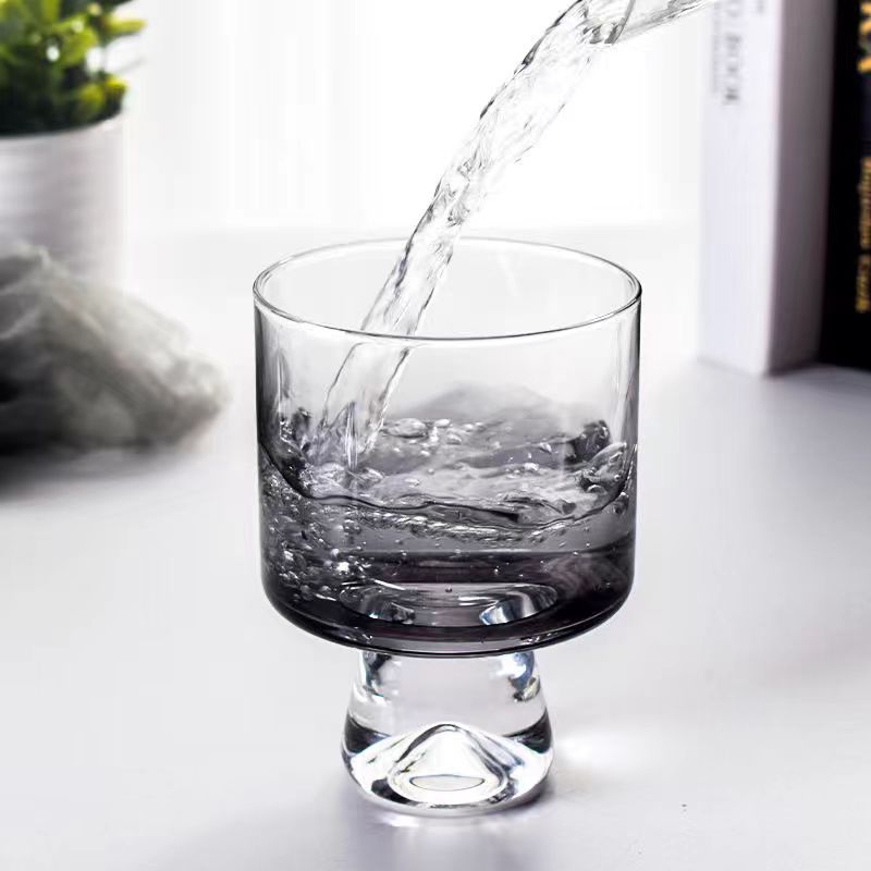 Cold Water Bottle Home Use Set, Affordable Luxury Style Good-looking Large Capacity Glass Cool Water Pot, Summer Living Room Gradient Cold Water Bottle